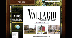 Desktop Screenshot of ourvallagio.com